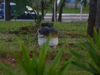 Botijão pega fogo em barraca antes do Arraial de Santo Antônio
