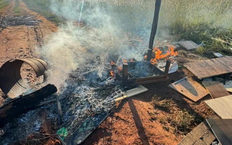 PM prende indígena em ocupação na Fazenda Limoeiro, em Amambai