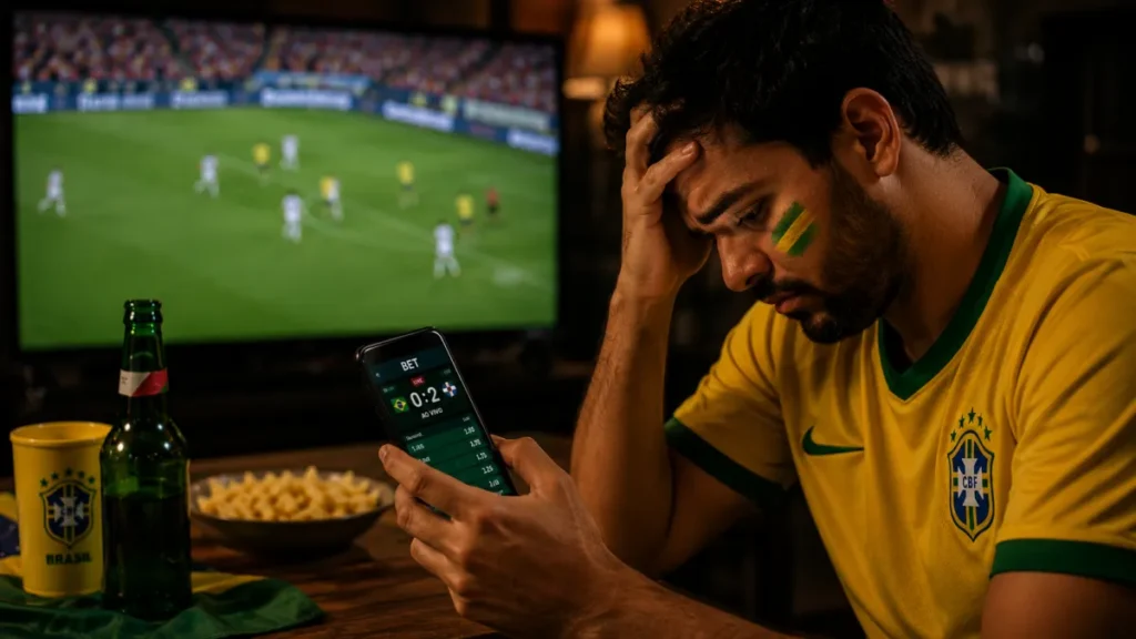 Aposta roubou a graça do futebol no Brasil