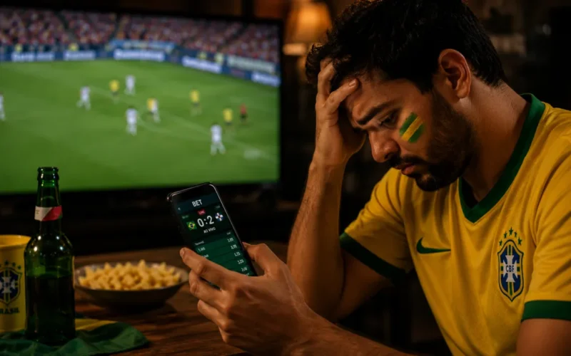 Aposta roubou a graça do futebol no Brasil