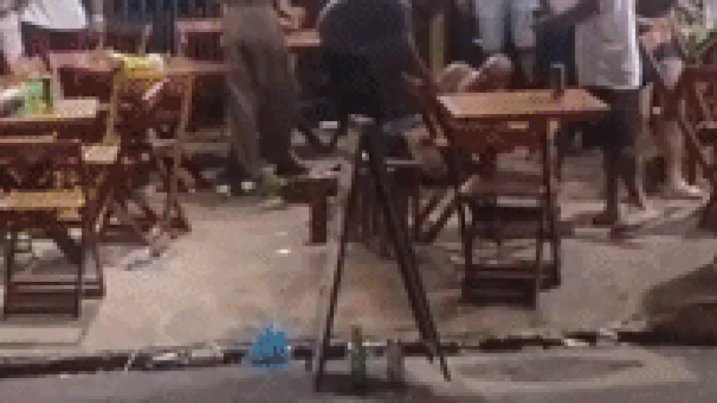 Briga generalizada em conveniência é filmada em Campo Grande