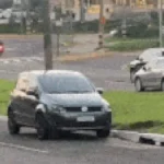 Fox estacionado no canteiro da Afonso Pena viraliza e gera revolta